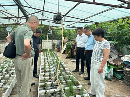 省花卉创新团队首席专家到校调研指导 助力我校花卉种质创新与产业赋能