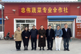 园艺科技学院联合教师培训中心赴企业调研青年教师实践锻炼成效