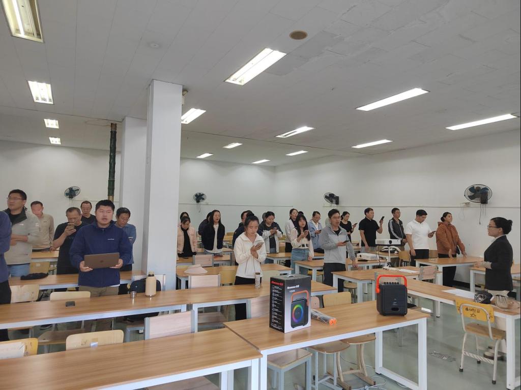 礼赞国庆 唱响初心——园艺科技学院分工会举办教职工合唱活动