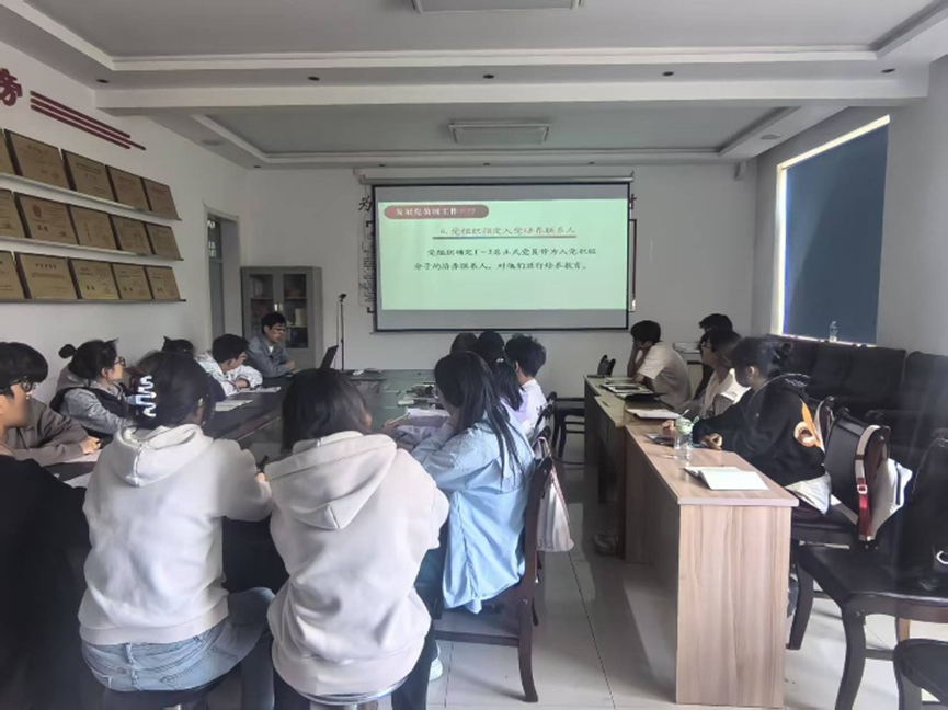 园艺科技学院圆满完成2025年第一期发展对象集中培训
